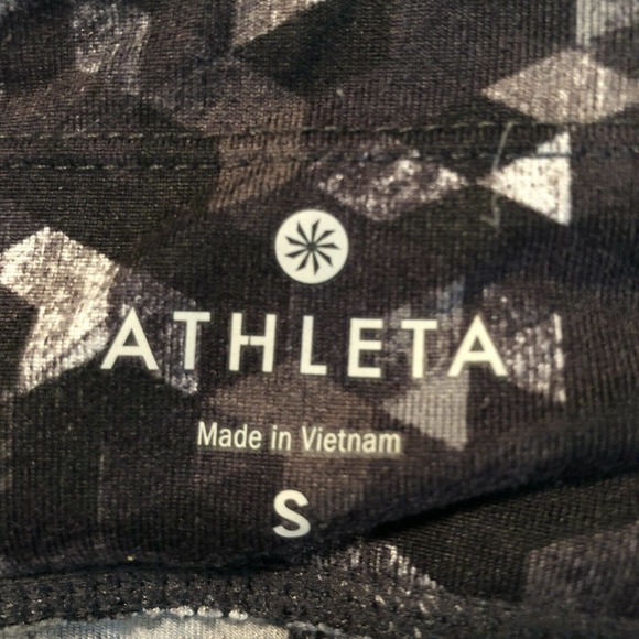 Athleta Small Triangular Be Free Leggings‎ Pockets - Picture 9 of 10